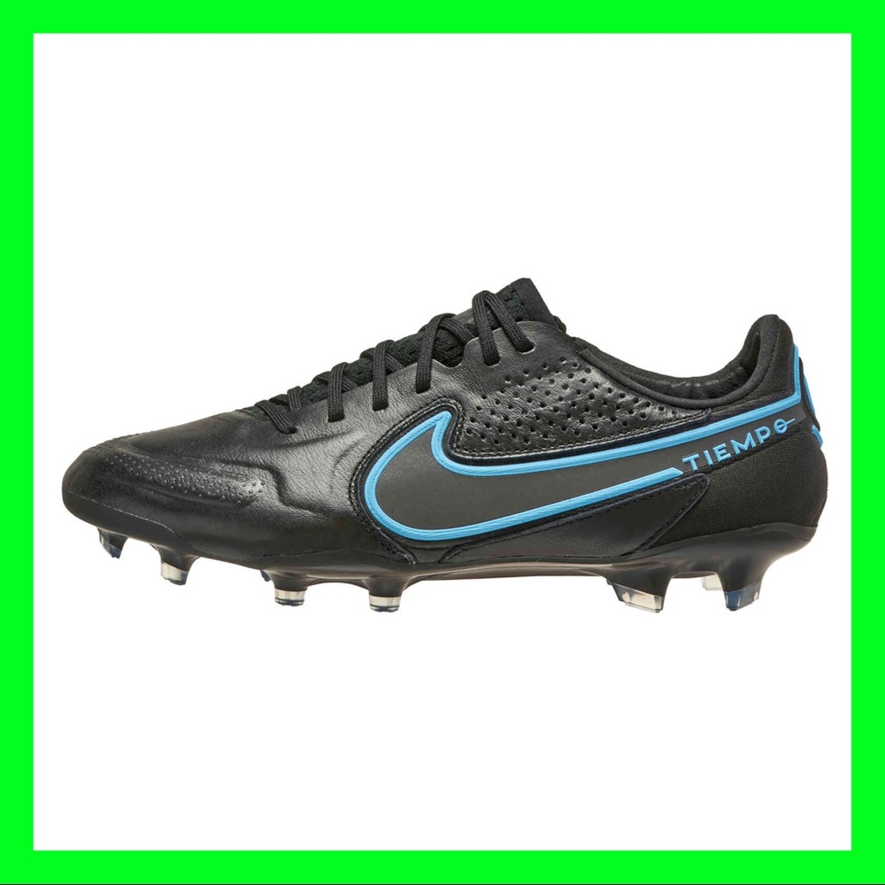 Nike Tiempo Legend 9 Elite FG Soccer Cleat Black CZ8482-004 Men’s Size 13